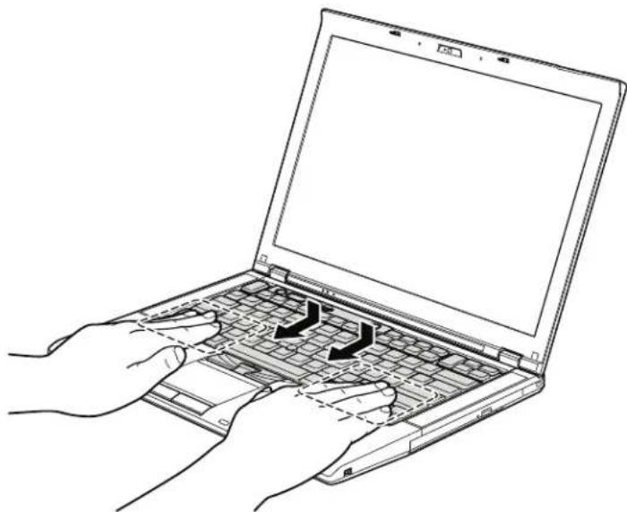 LENOVO ThinkPad T400s - Table16. Installationstepsofkeyboard(continued) - 2
