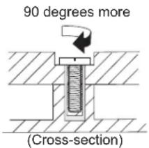 90 degrees more (Cross-section)