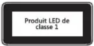 Produit LED de classe 1