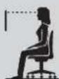 Ergotron LX Sit-Stand Wall Mount LCD Arm - Determine mounting location: - 2