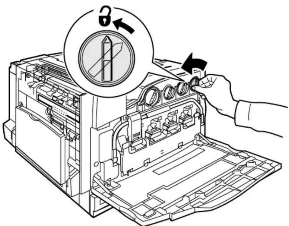 XEROX WorkCentre 7346V FHX - De tonercassette vervangen - 1