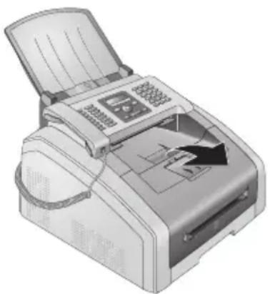 PHILIPS LPF5120 Laserfax 5120 - Niet openen tijdens een printopdracht! - 1
