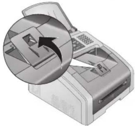 PHILIPS LPF5120 Laserfax 5120 - Papierstopper niet gebruiken met papier van het formaat Legal! - 2
