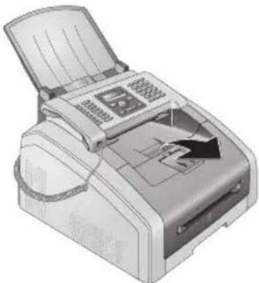 PHILIPS LPF5120 Laserfax 5120 - Papierstoring in papiercassette/papierinvoer verhelpen - 4