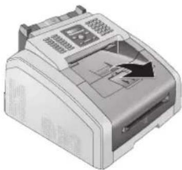 PHILIPS LPF5120 Laserfax 5120 - Verpakkingsmateriaal van de tonercartridge verwijderen - 1