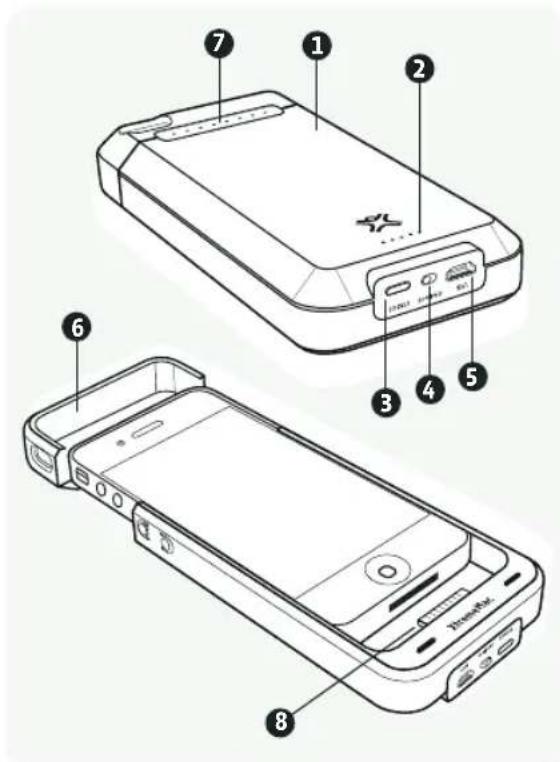XTREMEMAC Incharge Mobile ipp-im4-11 - Configuration « batterie » - 1