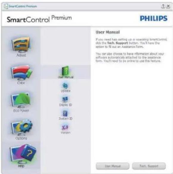 PHILIPS 240S4LPMB S-line 24 - Menu Help - 1