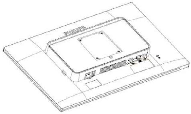 PHILIPS 240S4LPMB S-line 24 - Installeer de voet 240S4LP - 3