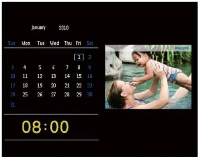 PHILIPS SPF1208 - Horloge et calendrier - 2