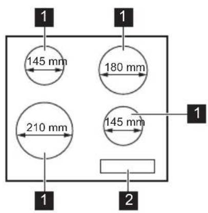 1 145 mm 180 mm 210 mm 145 mm 1 1 2