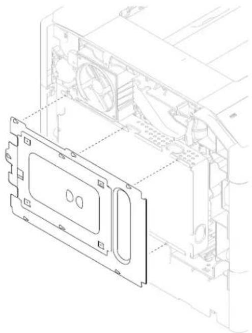 DELL 5230dn - Redrive motor assembly removal (5350dn, 5530dn, and T656) - 2