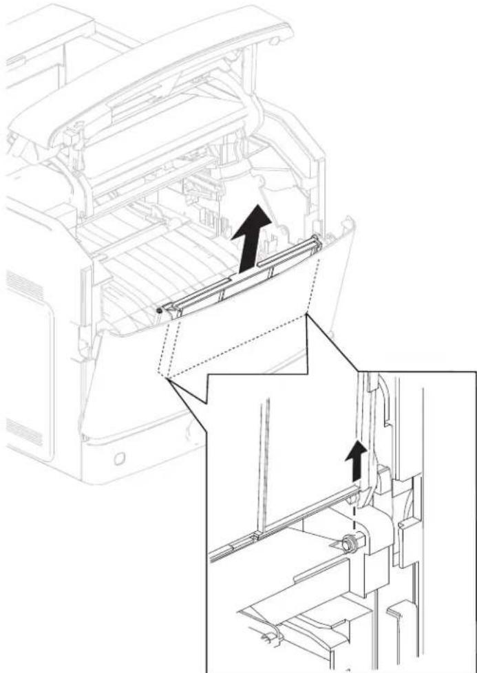 DELL 5230dn - MPF pick solenoid assembly removal - 7