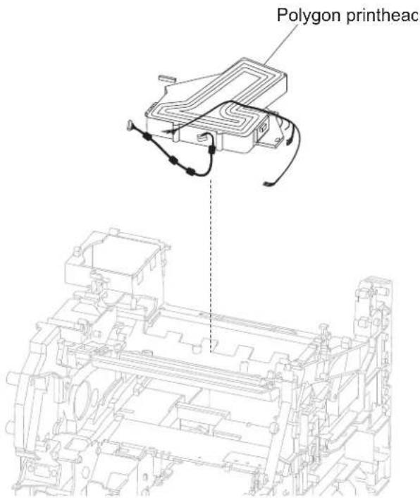 Polygon printhead