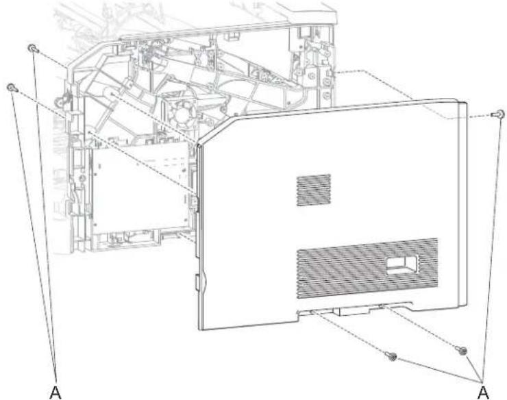 DELL 5230dn - Side cover, right removal (5230n/dn) - 1