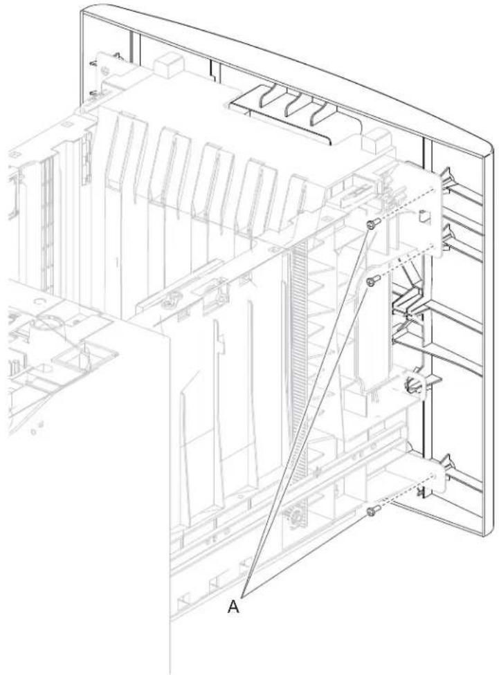 DELL 5230dn - Anti-tip latch assembly removal - 4