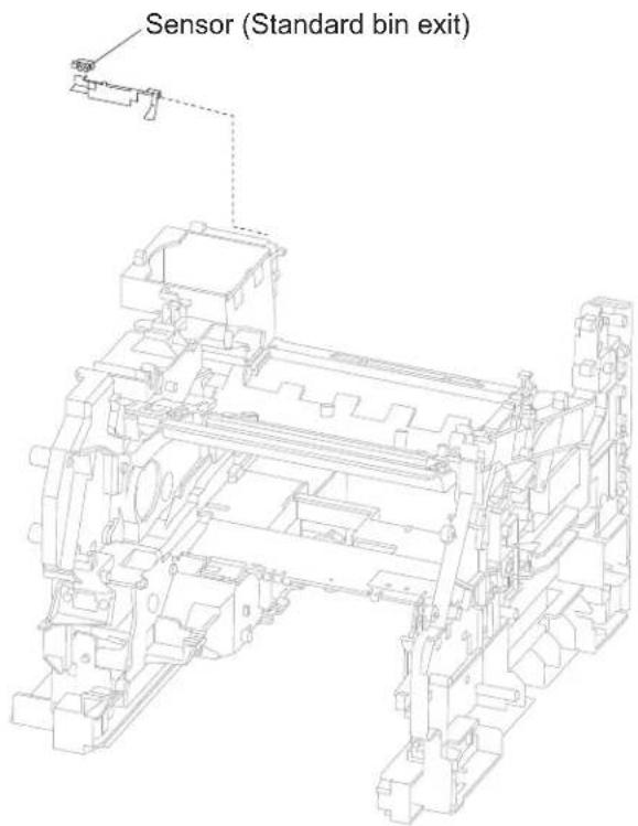 Sensor (Standard bin exit)