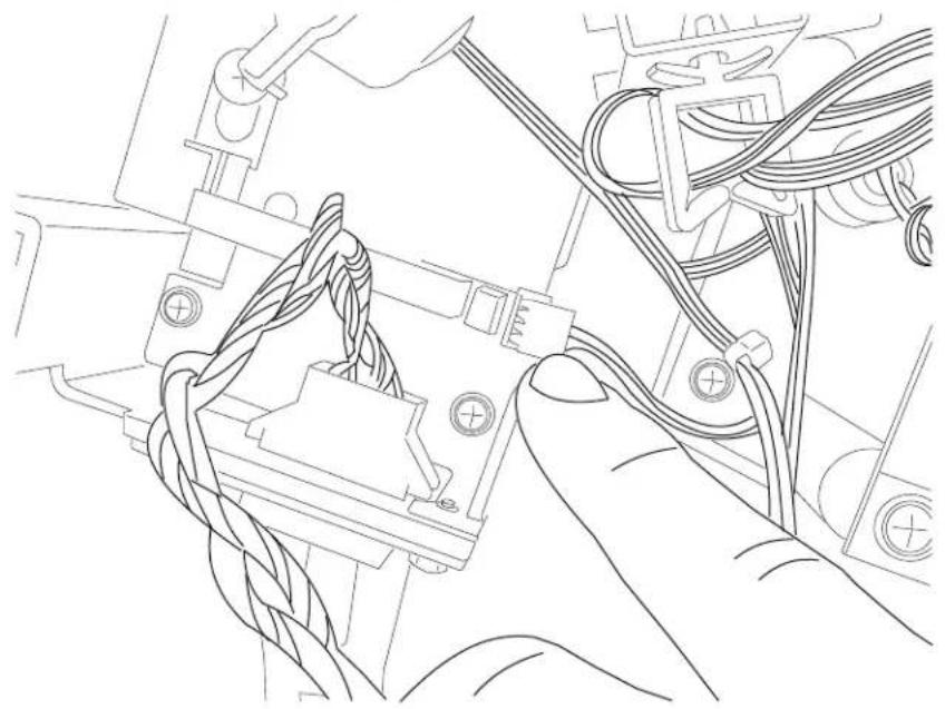 DELL 5230dn - SFP stapler assembly sensor (deflector HP) removal - 1