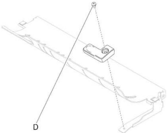 DELL 5230dn - Duplex guide assembly, rear removal (5350dn, 5530dn, and T656) - 2