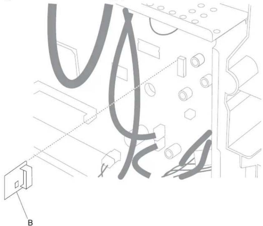 DELL 5230dn - NVM card assembly removal - 3