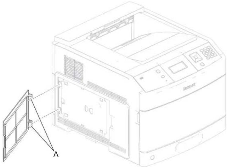 DELL 5230dn - Access door removal - 1
