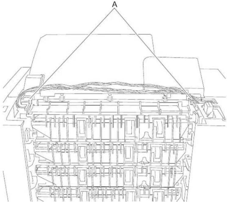 DELL 5230dn - 5-bin mailbox top cover removal - 2