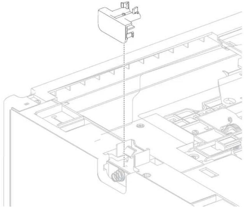 DELL 5230dn - High capacity input tray (HCIT) cover, left removal - 3