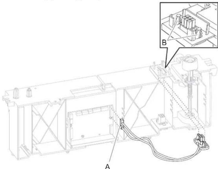 DELL 5230dn - Upper interface cable assembly removal - 1