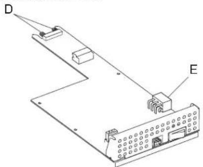 DELL 5230dn - LVPS card assembly removal (5230n/dn, 5350dn, and 5530dn) - 3