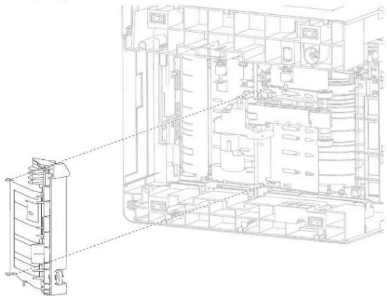DELL 5230dn - Duplex input sensor assembly removal (5350dn, 5530dn, and T656) - 3