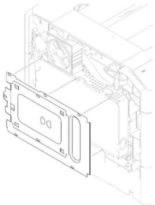 DELL 5230dn - NVM card assembly removal - 2