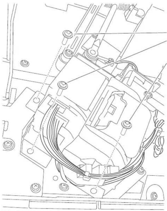 DELL 5230dn - SFP stapler assembly stapler unit assembly removal - 1
