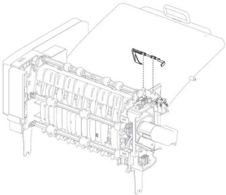 DELL 5230dn - Output expander media bin full actuator removal - 1