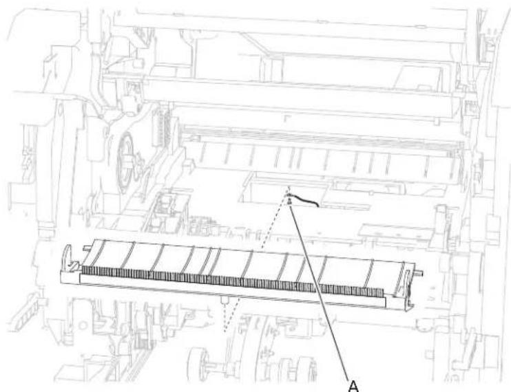 DELL 5230dn - Transfer deflector removal - 1