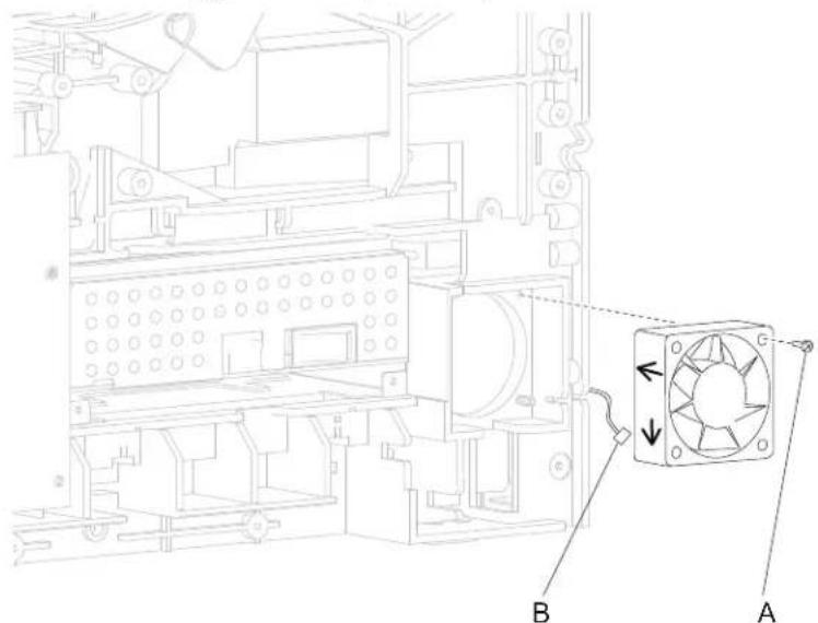 DELL 5230dn - Duplex cooling fan removal (5350dn, 5530dn, and T656) - 1