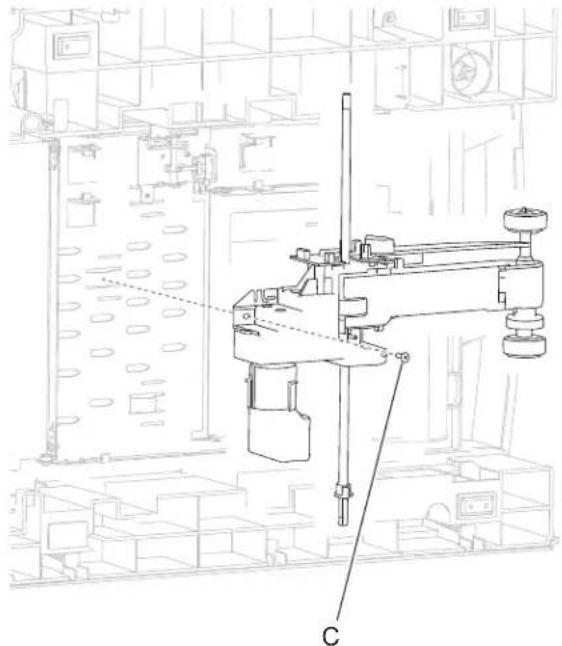 DELL 5230dn - Pick arm assembly removal - 2