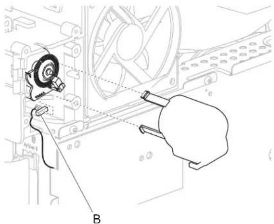DELL 5230dn - Redrive motor assembly removal (5350dn, 5530dn, and T656) - 3