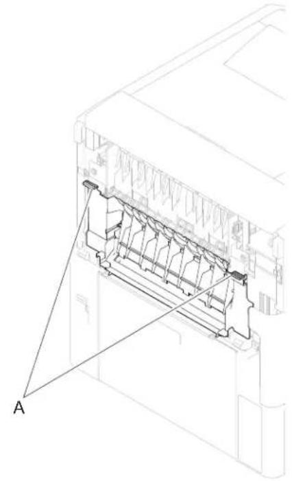 DELL 5230dn - Fuser access door assembly removal - 1