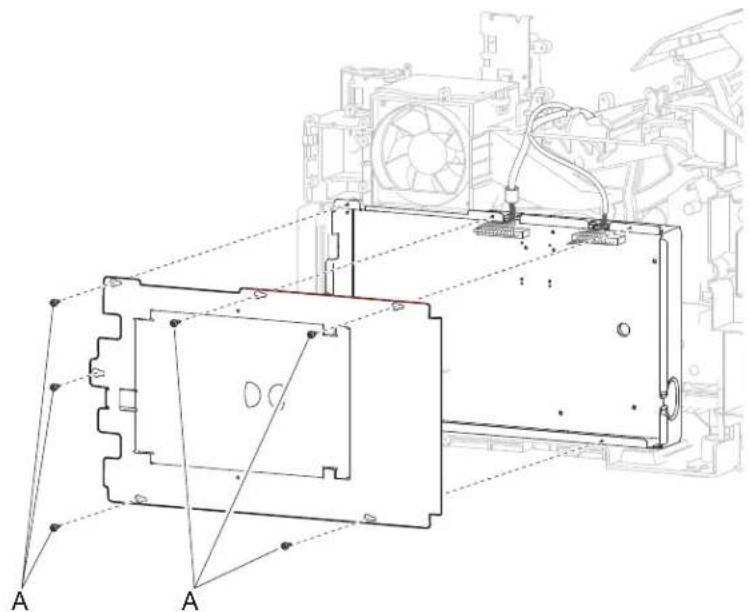 DELL 5230dn - Printhead assembly removal (5350dn, 5530dn, and T656) - 1