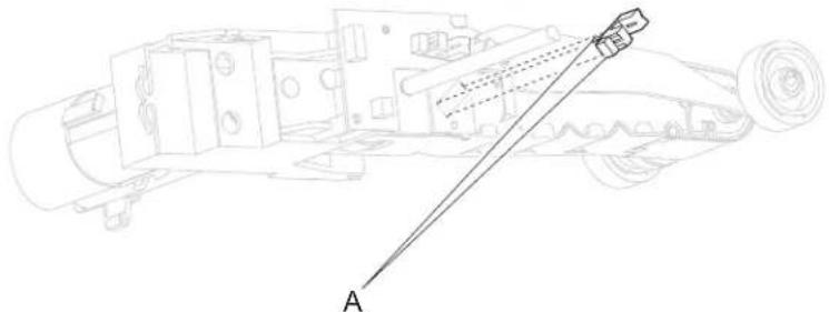 DELL 5230dn - Sensor (media level) removal - 1