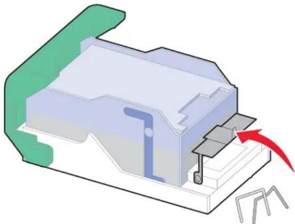 DELL 5230dn - staple jam - 3