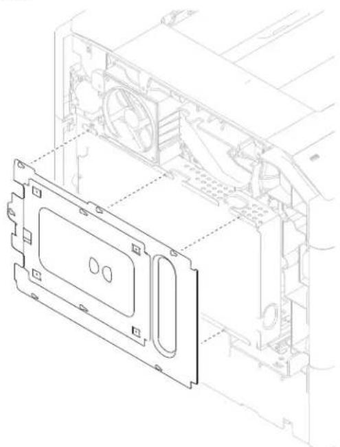 DELL 5230dn - Main cooling fan removal - 2