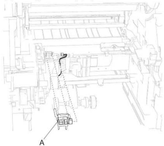 DELL 5230dn - Sensor (input) removal - 1