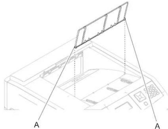 DELL 5230dn - Media support removal - 1