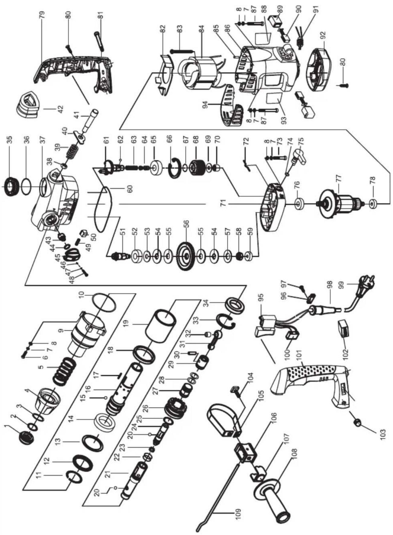 Ferm HDM1021 - Само за страните от ЕС - 1