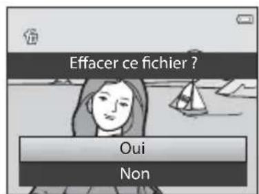 Effacer ce fichier ? Oui Non