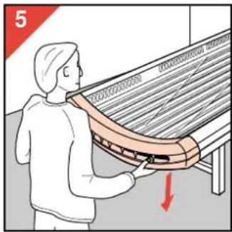 PHILIPS HB 546 - Het Combi solarium klaarmaken voor gebruik - 3