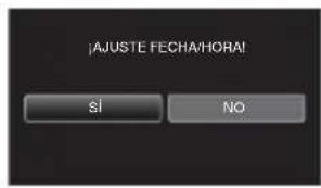 |AJUSTE FECHA/HORAI SI NO
