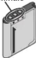 JVC Everio GZ-VX815BE - Bateria - 1