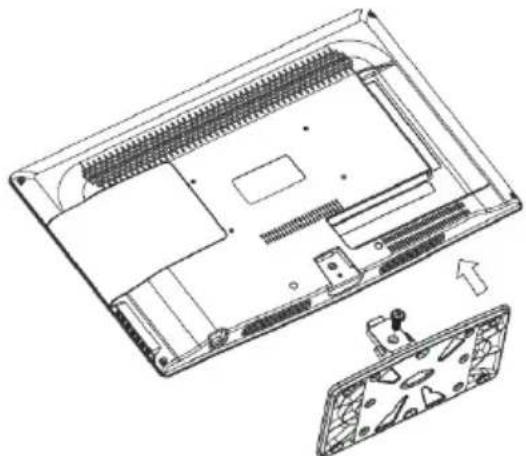 HAIER LET22C430 - Istruzioni di assemblaggio della base di sostegno - 2