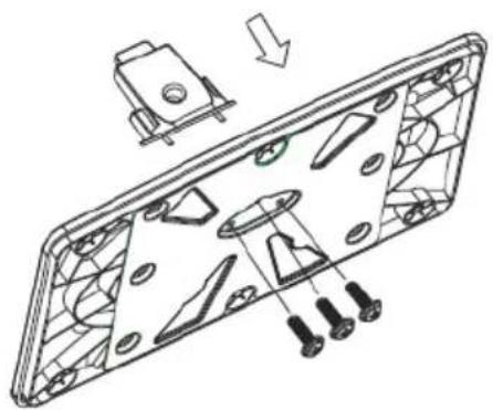 HAIER LET22C430 - Istruzioni di assemblaggio della base di sostegno - 1